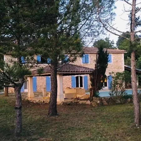 Casa Con Piscina E Giardino Tatil Evi Saint-André-de-Roquepertuis